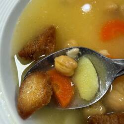 Local chickpea soup