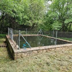 Die (etwas kühle) Badewanne