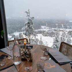 Nachtessen mit Aussicht🤩