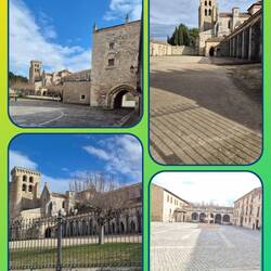 Kloster Santa Maria Real de las Huelgos, aus dem 12.Jh.