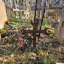 Unsere Kreuze für Robert und Elfi aus dem Jahr 2024