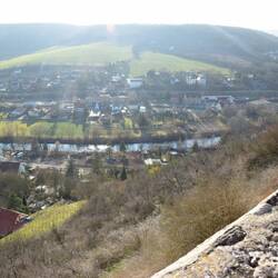 Blick ins Tal der Unstrut