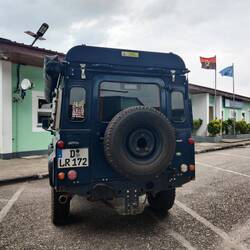 ...dafür dauert die Einreise in Angola/Cabinda mehrere Stunden