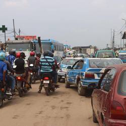...der Stau zieht sich durch die ganze Stadt