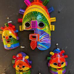 Masken der Quechua