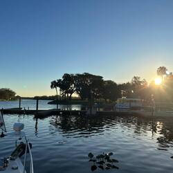 Sunrise at Hontoon Island State Park