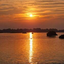 Mega Sonnenuntergang.