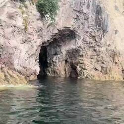 Video of one of the caves we explored on our boat tour