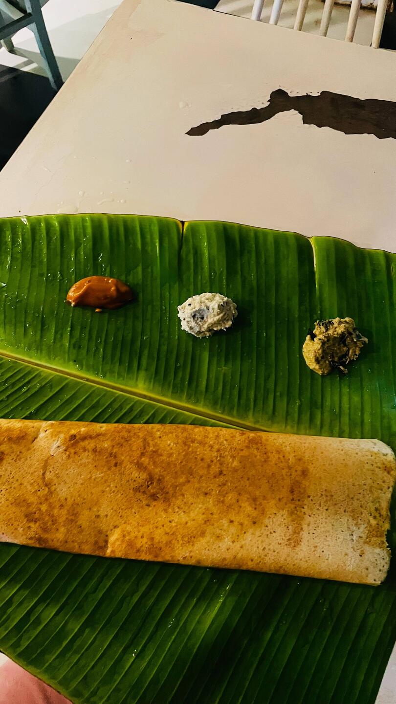 first Masala Dosa 🤤🤤