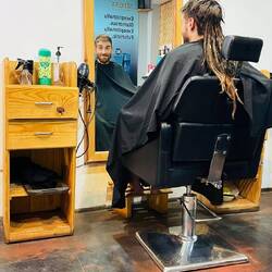 local barber try-out 🪒🪒😅