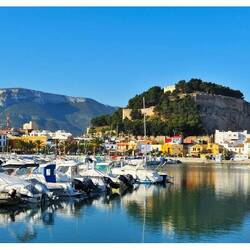 So hätte Denias Hafen bei schönem Wetter ausgesehen.!