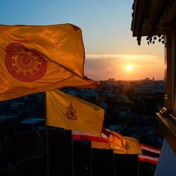 ....und den Sonnenuntergang 🙃