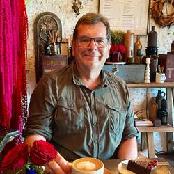 Wolfgang im Cappuccino Glück