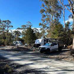 National park caravan park. Beats the traditional ones