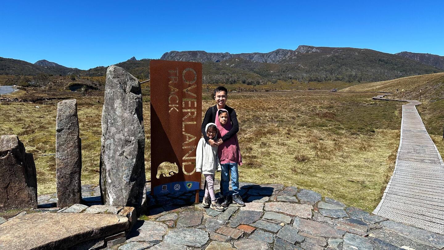 Cradle mountain alpine scenery