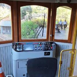 The controls look pretty straightforward, we should have had a go at driving ourselves.