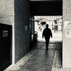 Einer der vielen Durchgänge auf dem Weg zum Nonnenkloster…