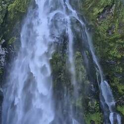 Komplett nass an der Spitze des Bootes geworden. 🙈