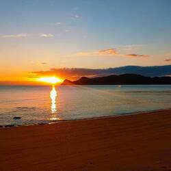 Coucher de soleil à Whariwharangi