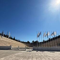 The stadium where first modern Olympic Games were held