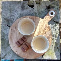 ...ersatzweise aber etwas Schokolade. 😁