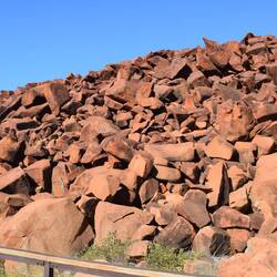 Hierin waren die Steine versteckt
