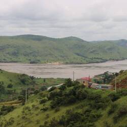 Ich bin in Angola, südlich des Kongo-Flusses