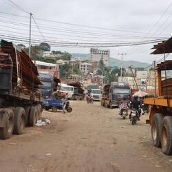 Die letzten Meter bis zur Grenze