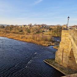 Very old medieval bridge