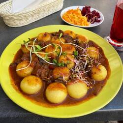 Goulasch Stroganoff, in Vegan!