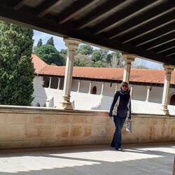 Balkon des Alfonsinerkreuzgangs