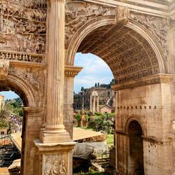 Konstantinsbogen im Forum Romanum
