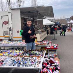 Auf ging's zum Markt nach Perugia
