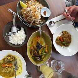 Our Thai dinner in Coogee at Sugarcane