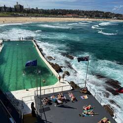Another view of Bondi Icebergs Club