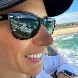 Reflection of Bondi Icebergs Club