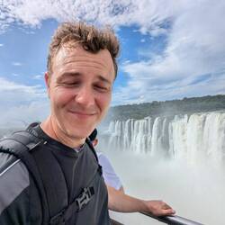 .... aber es war auch ohne Regen (ein bisschen) nass - sehr willkommen bei über 30 Grad!