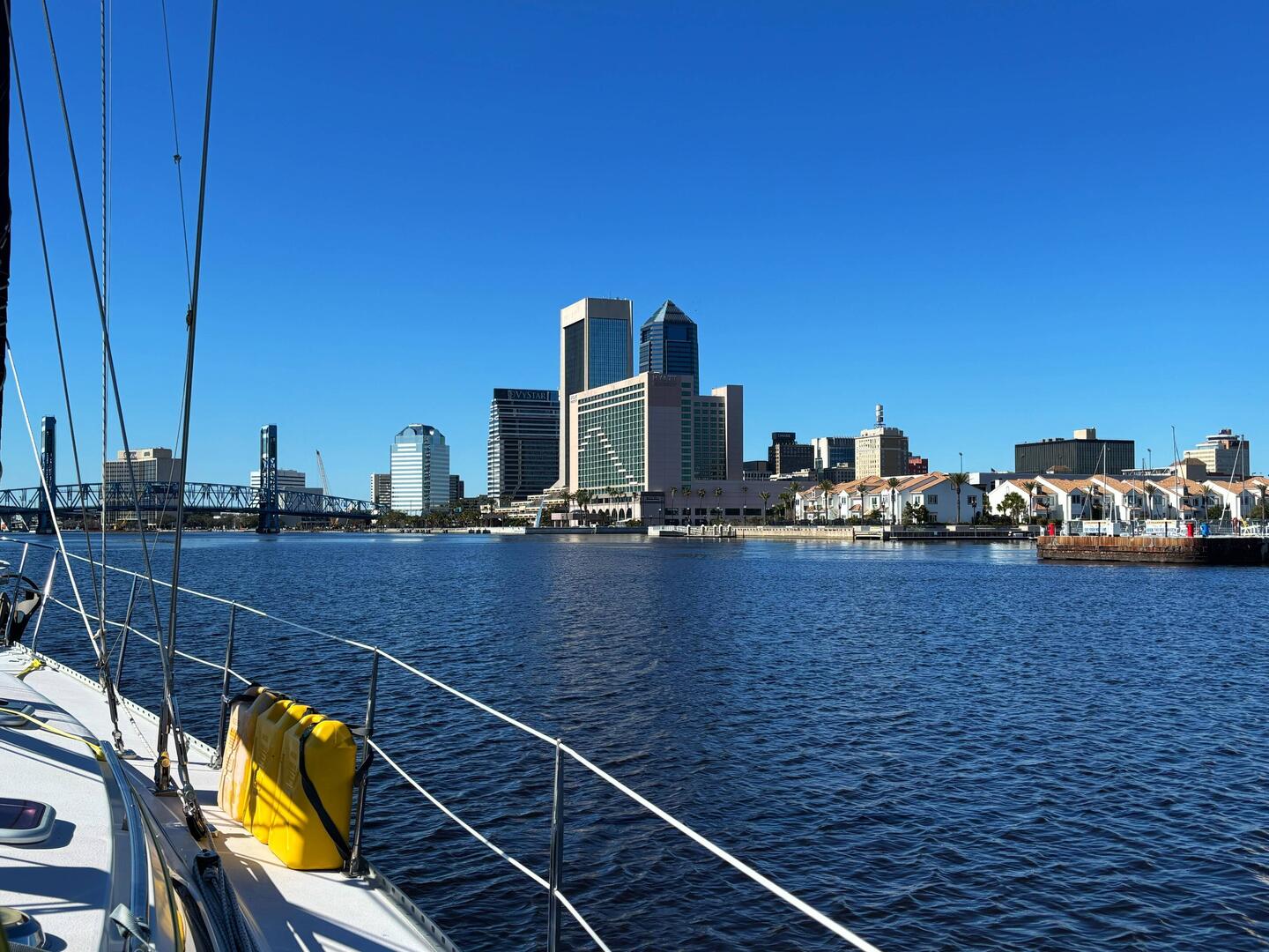 Arriving in Jacksonville