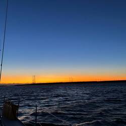 Sunrise on way to Fernandina