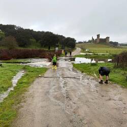 Fording the biggest stream