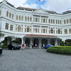 The famous Raffles Hotel