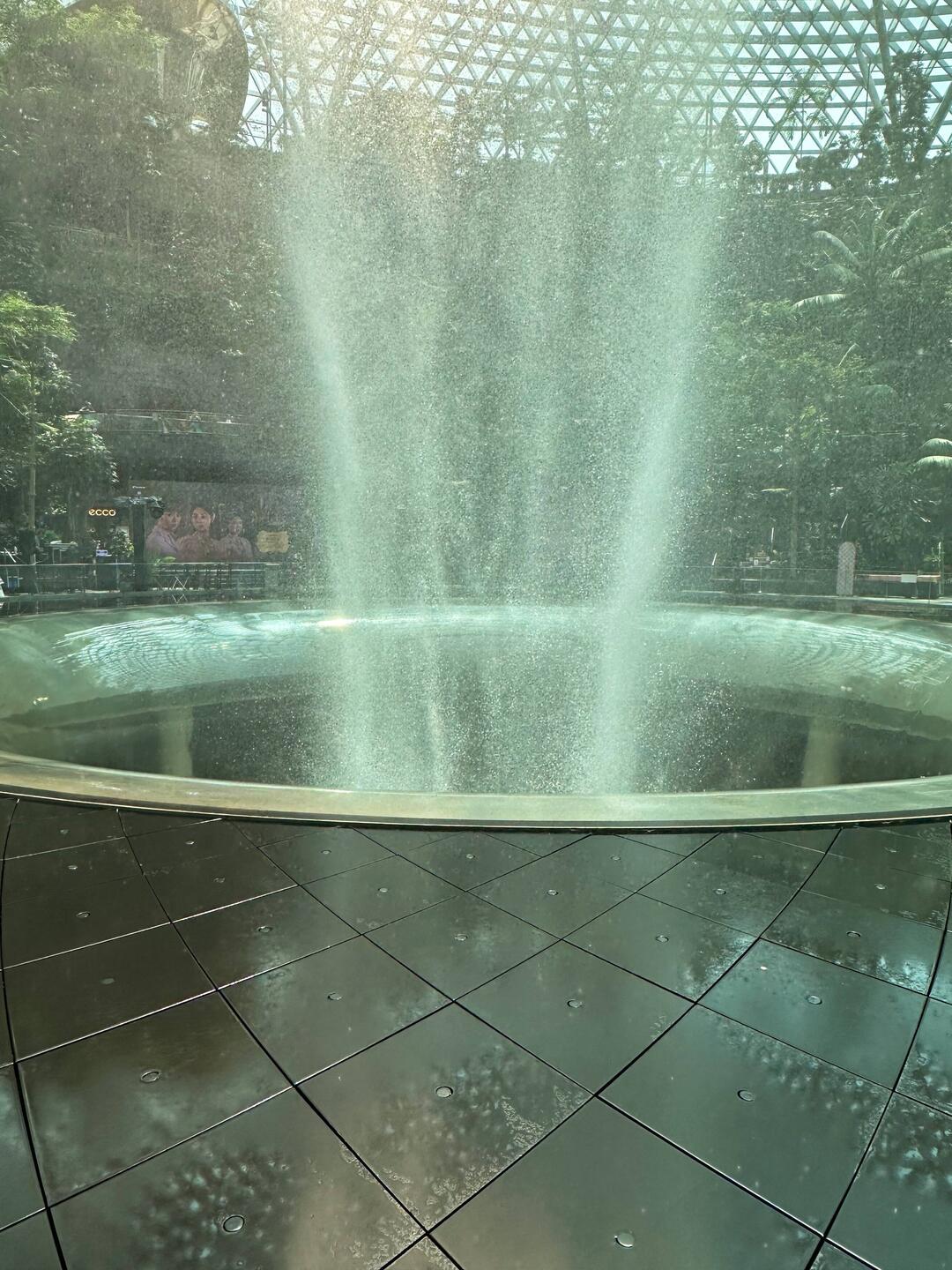 Inside the Jewel, Changi Airport