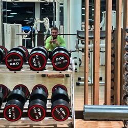 ... und weiterhin regelmäßig ins Fitnessstudio zum Muskelaufbau