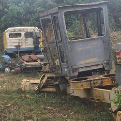 Wer die Ernte wohl hier hergefahren hat