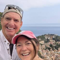 After the long walk up