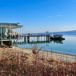 Strandcafe auf der Mettnau