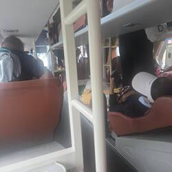 We took a 2.5 hour "sleeper " bus to Hue.