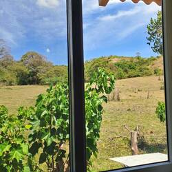 Usblick us em Schlafzimmer