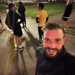 Intervall-Training beim Lauftreff...