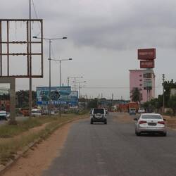 In einem der Vororte von Luanda...